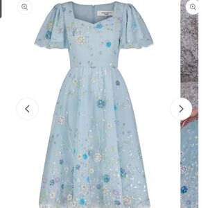 Jessakae shimmer dress blue